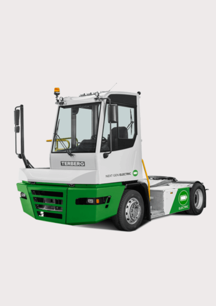 Test d’un tracteur de parc électrique